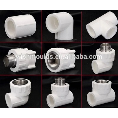 OEM CNC machining plastic pvc plumbing pipe adapters fittings