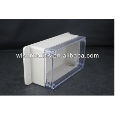 158*90*64mm ABS Waterproof Plastic Enclosures Box With Clear Lid